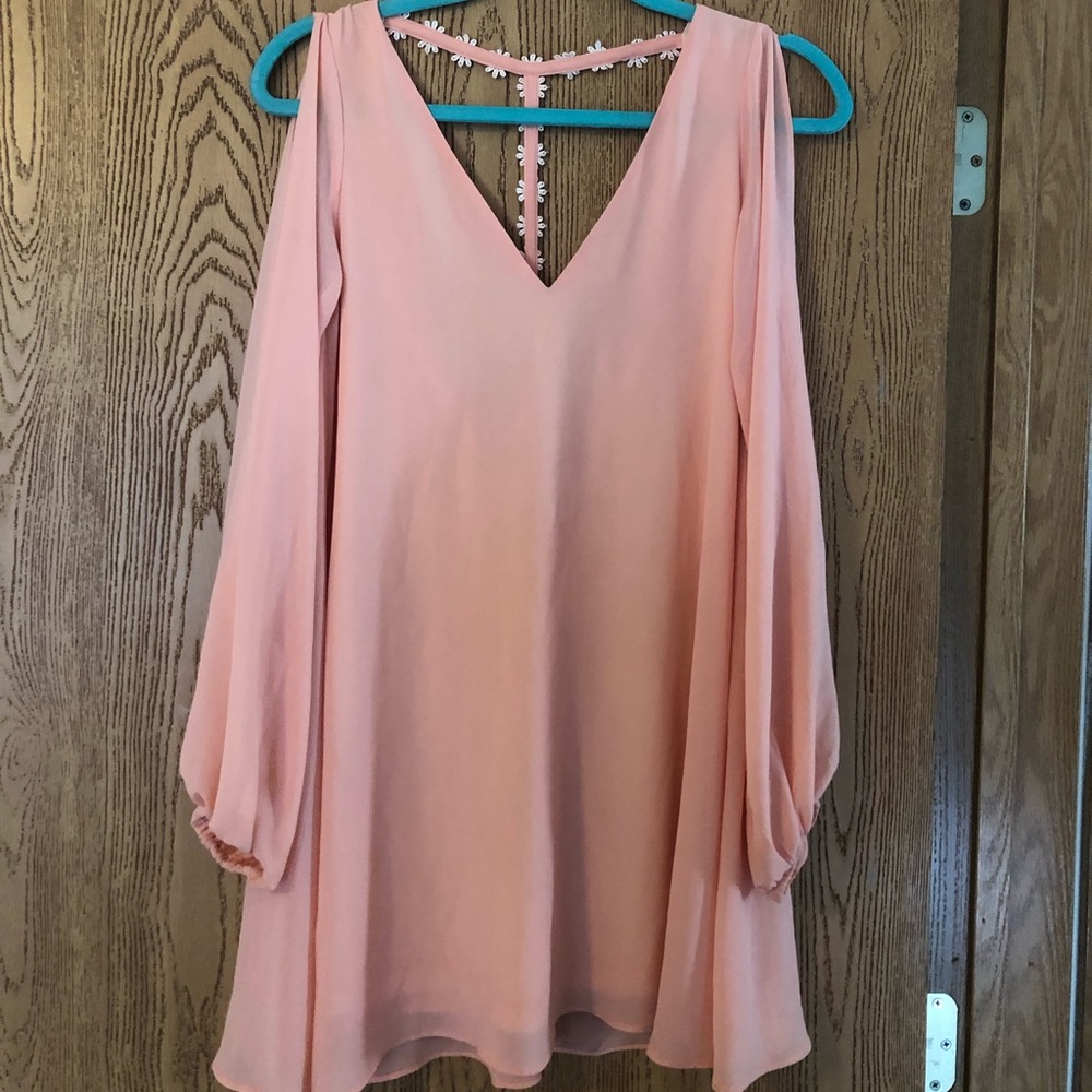 Peach Formal Dress